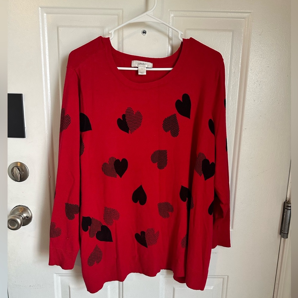 CJ Banks Heart Shirt